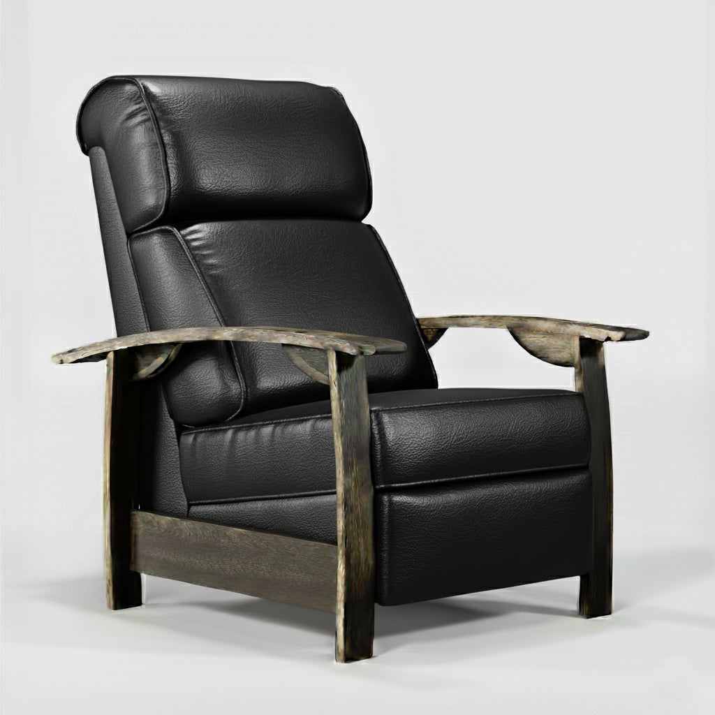 Whiskey Barrel Recliner - Regent Black