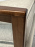 Close-up of a mid century modern recliner
