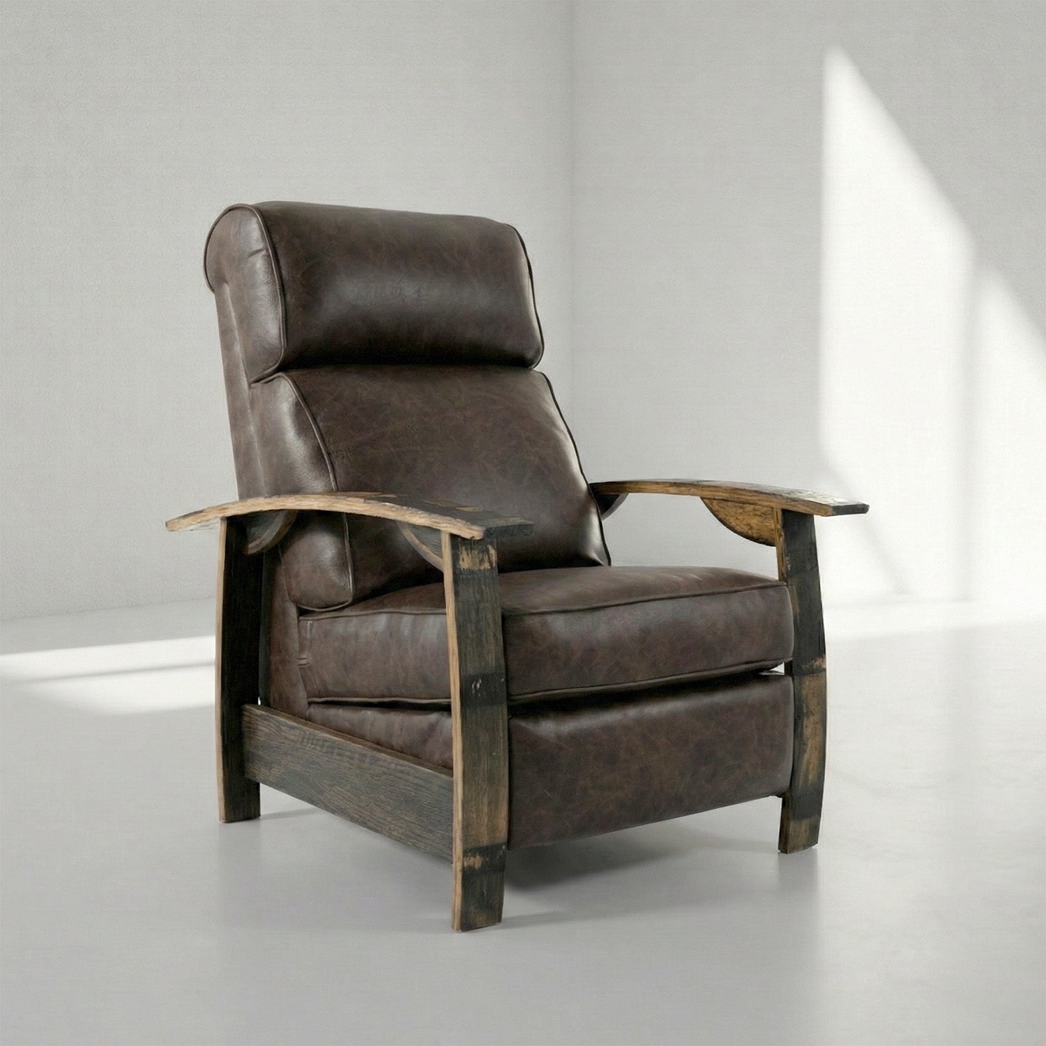 Whiskey Barrel Recliner - Saloon Texas