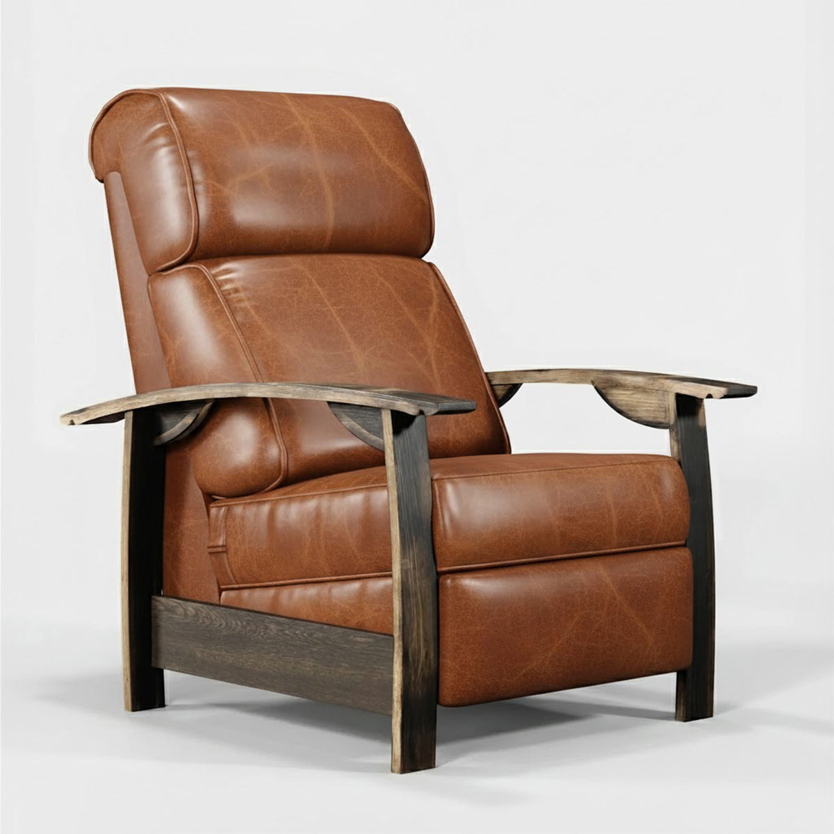 Whiskey Barrel Recliner - Saloon Whiskey