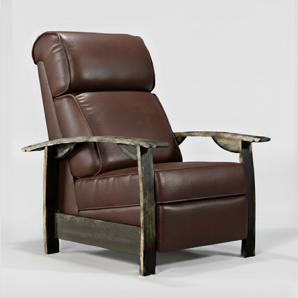 Whiskey Barrel Recliner - Daunte Bourbon