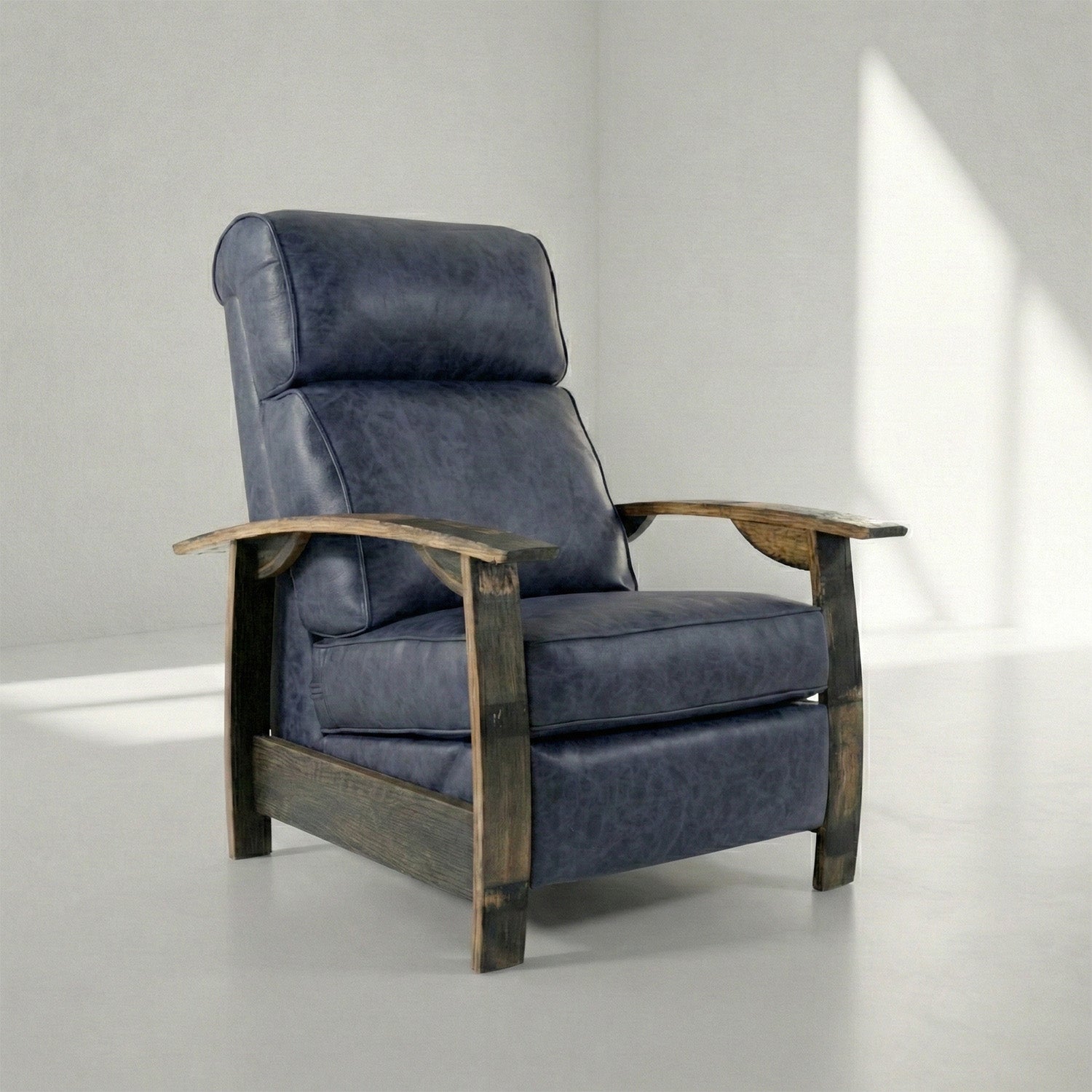 Whiskey Barrel Recliner - Saloon Jeans