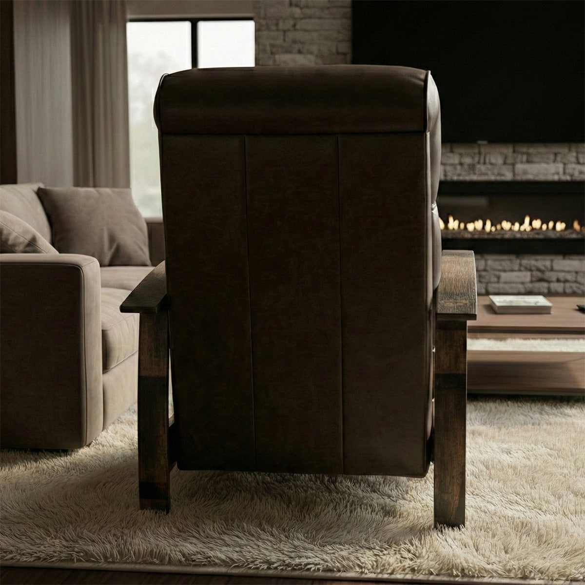 Whiskey Barrel Recliner - Saloon Texas