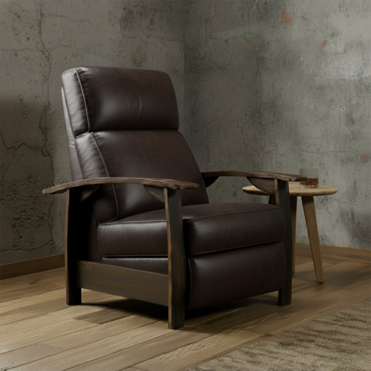 Whiskey Barrel Recliner - Saloon Texas